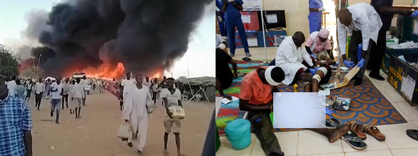 Sudan Army Drones Hit Mourners and Fuel Market